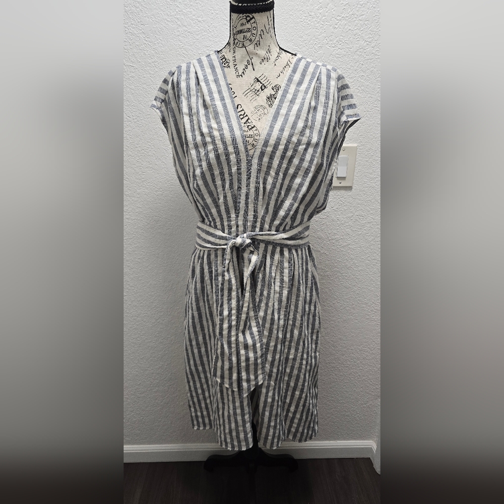 Woman's Striped Dress